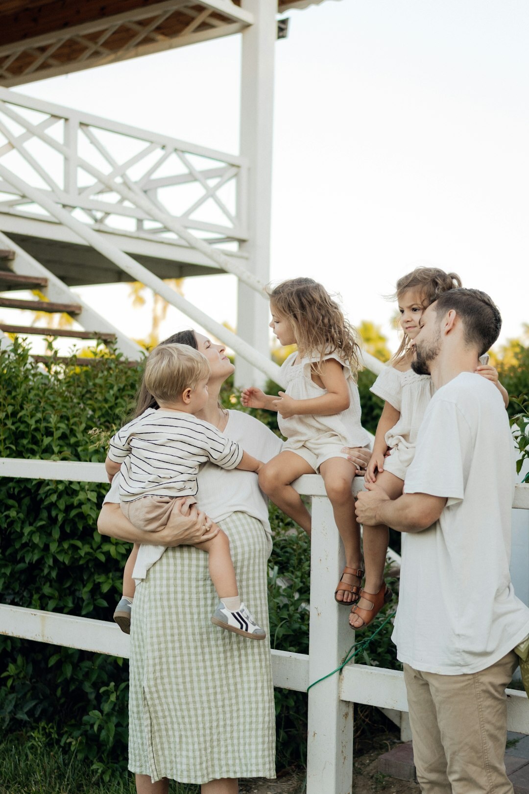 family discussing retirement