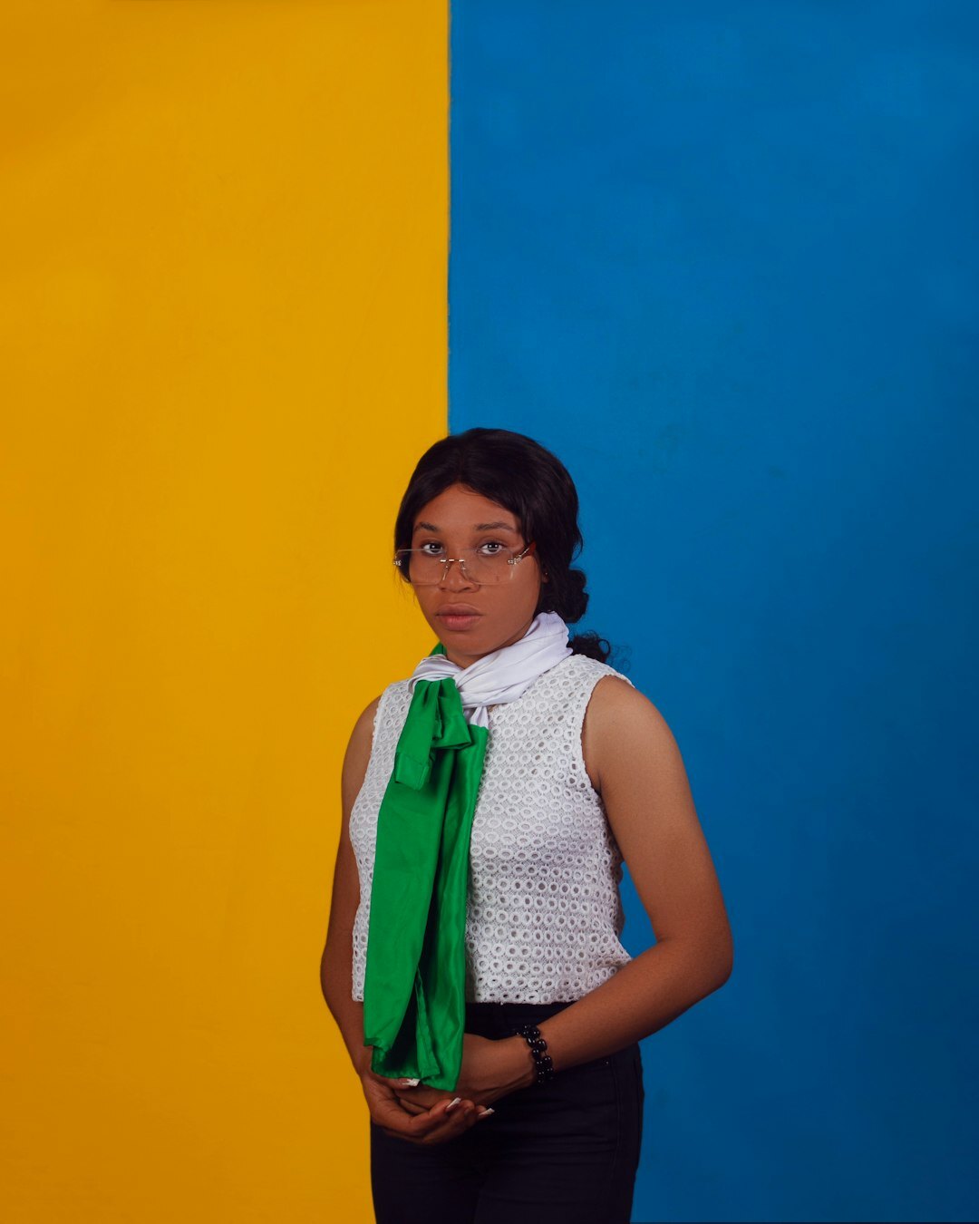 Mexican female finance manager portrait