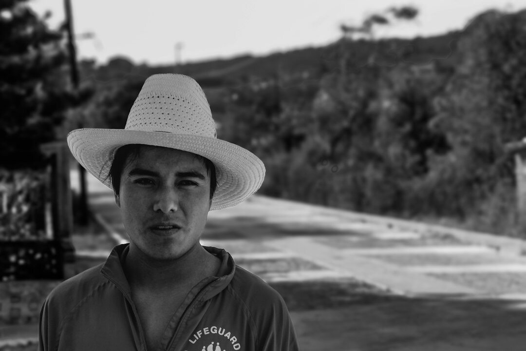 Young Mexican male insurance agent portrait